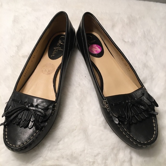 Colehaan Shoes Loafers Size 8AA Black - Picture 4 of 9